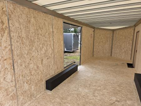 New 2026 Formula Trailers 8.5x24 CAR HAULER WITH ESCAPE DOOR 10K BLACKOUT 7' INSIDE SXS UTV GOLF CART Cargo / Enclosed Trailer