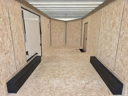 New 2026 Formula Trailers 8.5x24 CAR HAULER WITH ESCAPE DOOR 10K BLACKOUT 7' INSIDE SXS UTV GOLF CART Cargo / Enclosed Trailer
