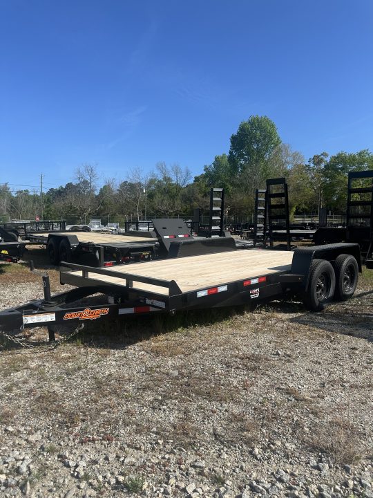 7×16 Equipment Flatbed Trailer