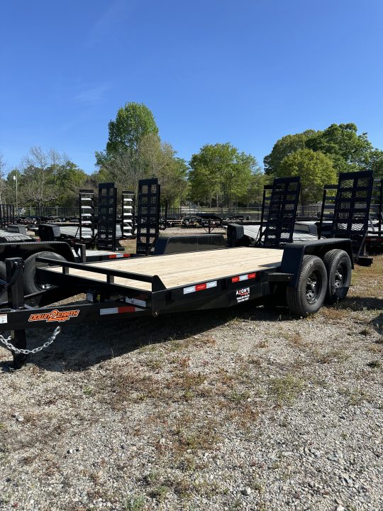 7×16 Equipment Flatbed Trailer