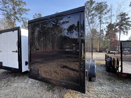 New 2026 Steel Pines Cargo 7x16 Blackout Cargo Enclosed Trailer