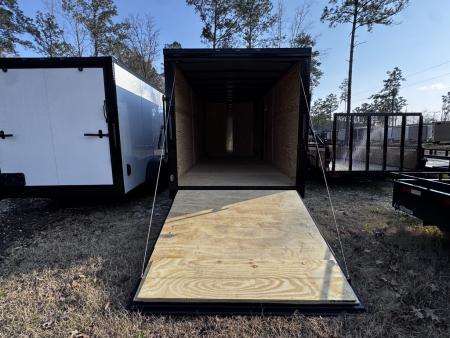 New 2026 Steel Pines Cargo 7x16 Blackout Cargo Enclosed Trailer