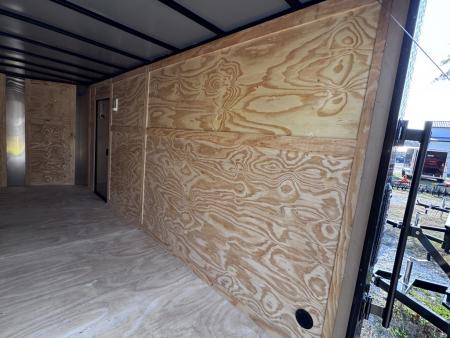 New 2026 Steel Pines Cargo 7x16 Blackout Cargo Enclosed Trailer