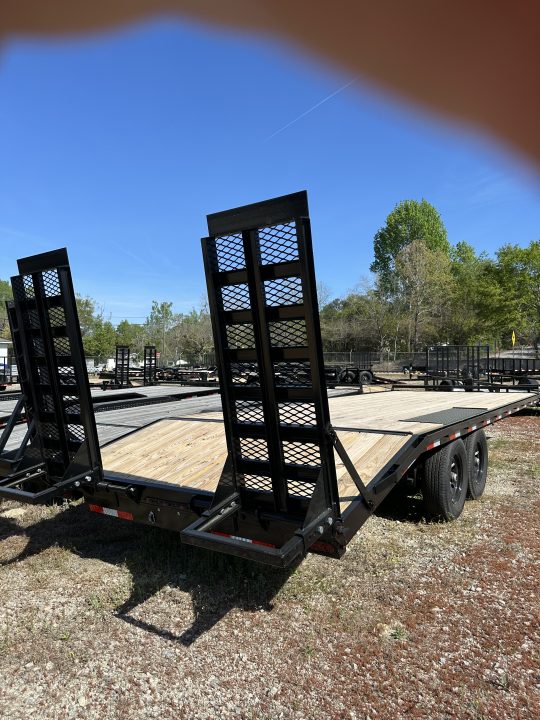 New 82x24 7k Deckover Equipment Trailer
