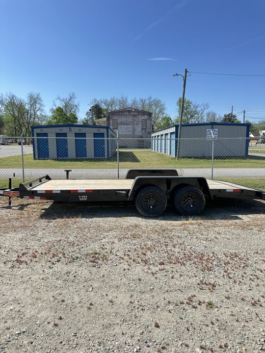 New 82x18 D2E Wood Floor Car Hauler