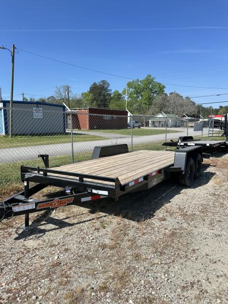 New 82x18 D2E Wood Floor Car Hauler