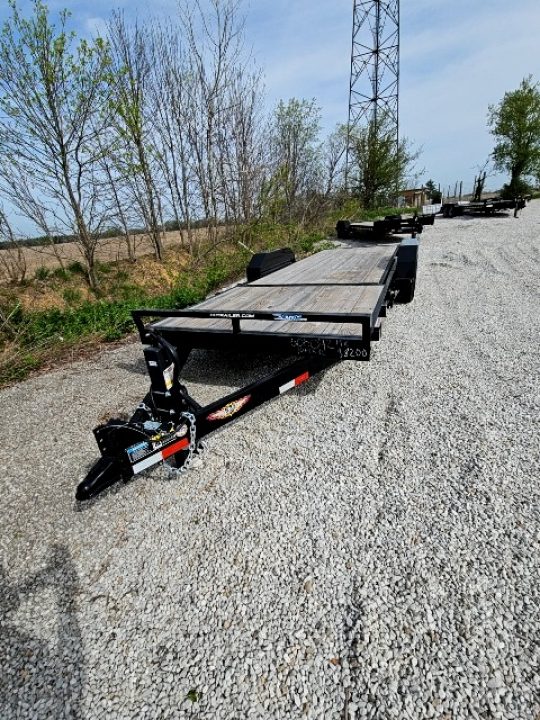 New 2025 H&H Trailers 82x16+6 Gravity Tilt Equipment Trailer, 14K