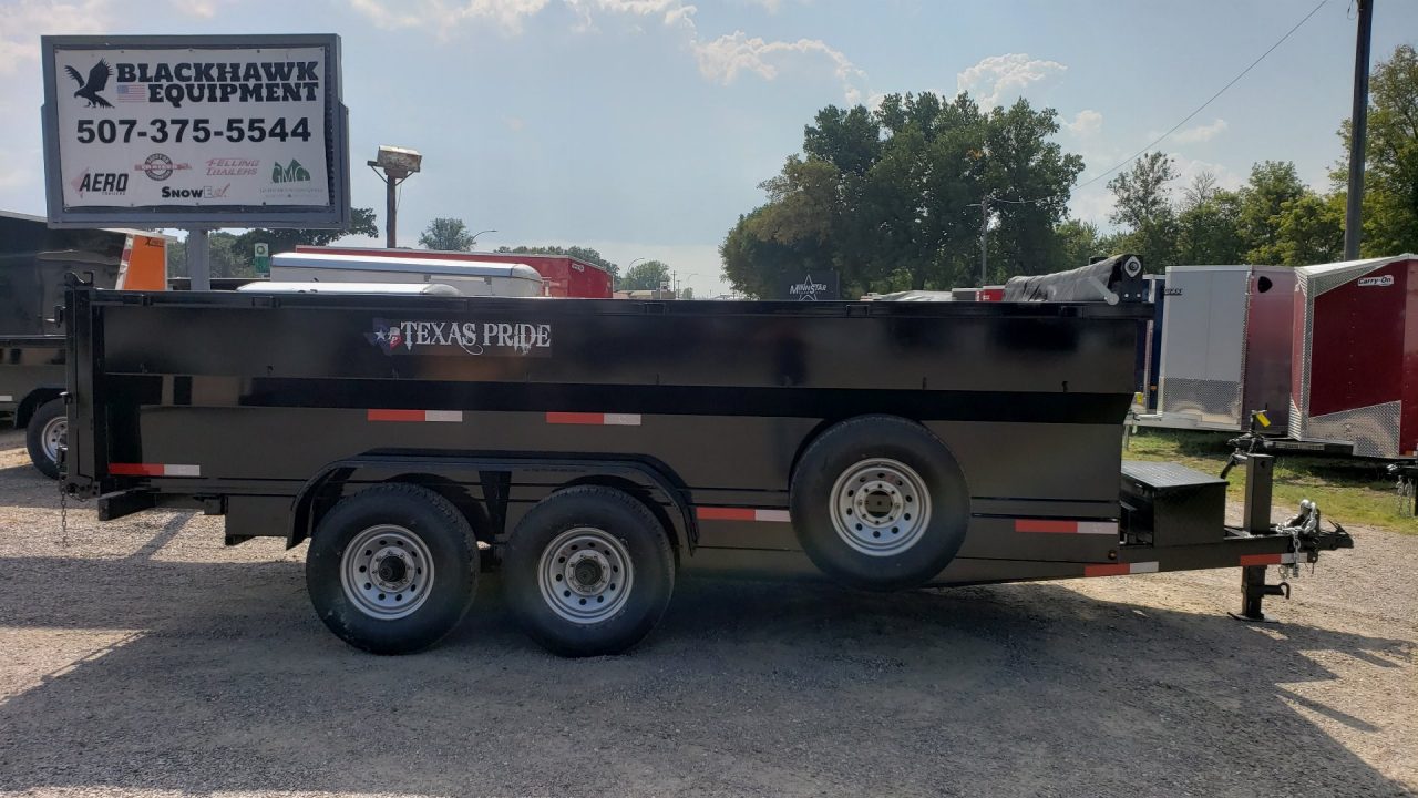 New 2026 Texas Pride Trailers 7x16 16k Dump Trailer