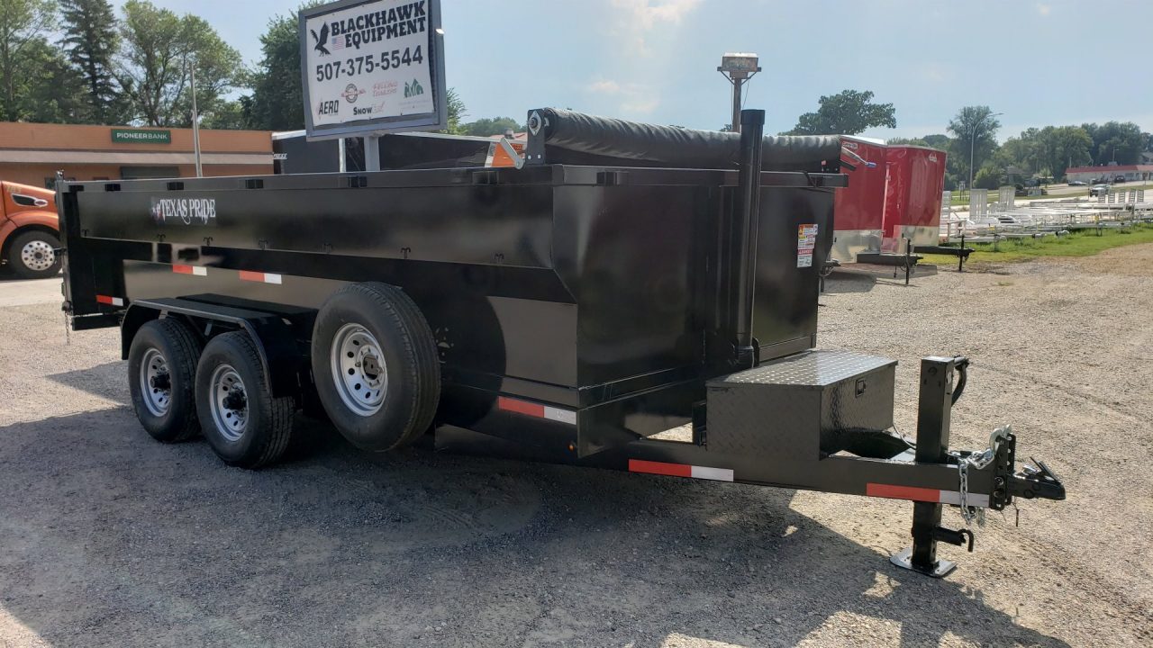 New 2026 Texas Pride Trailers 7x16 16k Dump Trailer