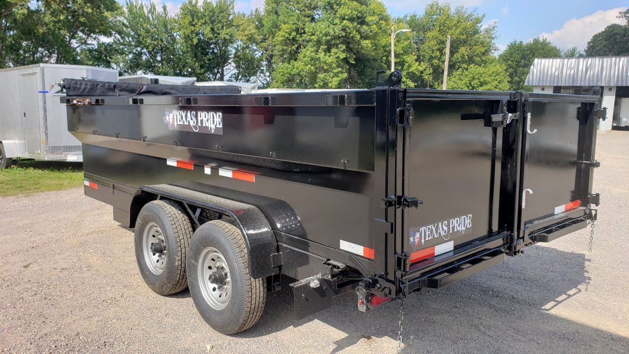 New 2026 Texas Pride Trailers 7x16 16k Dump Trailer
