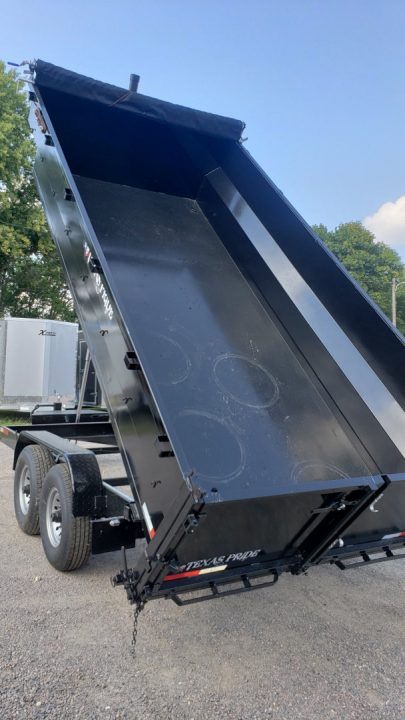 New 2026 Texas Pride Trailers 7x16 16k Dump Trailer