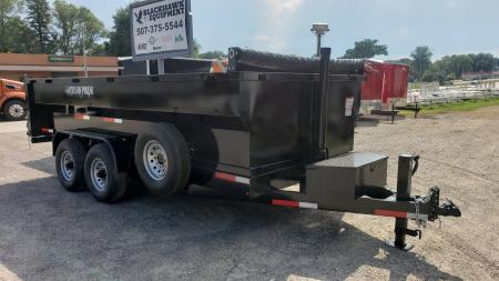 New 2026 Texas Pride Trailers 7x16 16k Dump Trailer