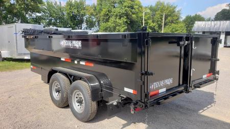 New 2026 Texas Pride Trailers 7x16 16k Dump Trailer