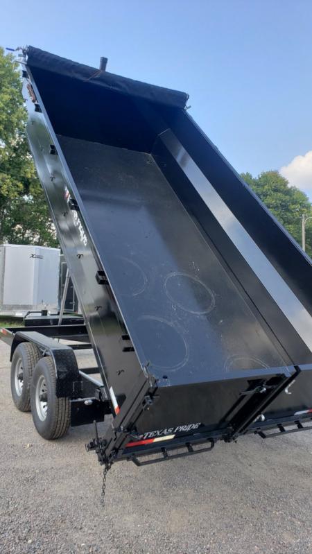New 2026 Texas Pride Trailers 7x16 16k Dump Trailer