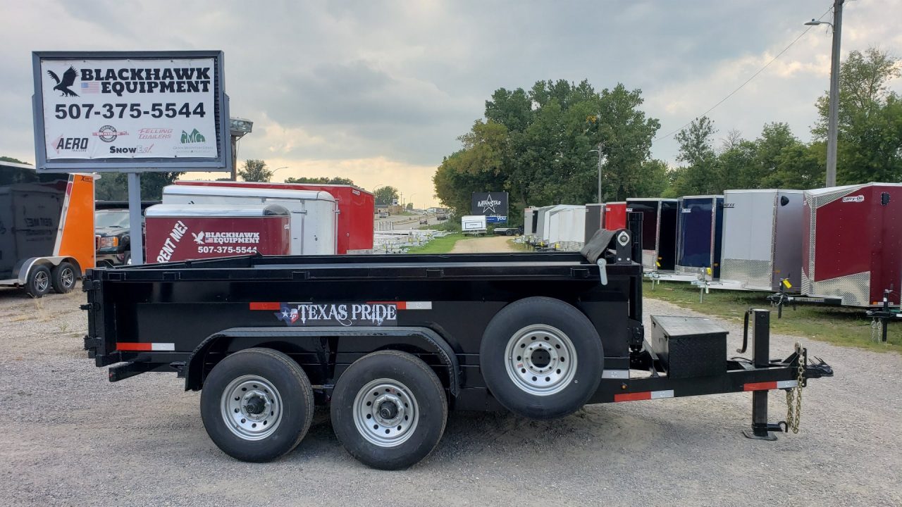 New 2026 Texas Pride 7x14 14k Dump Trailer