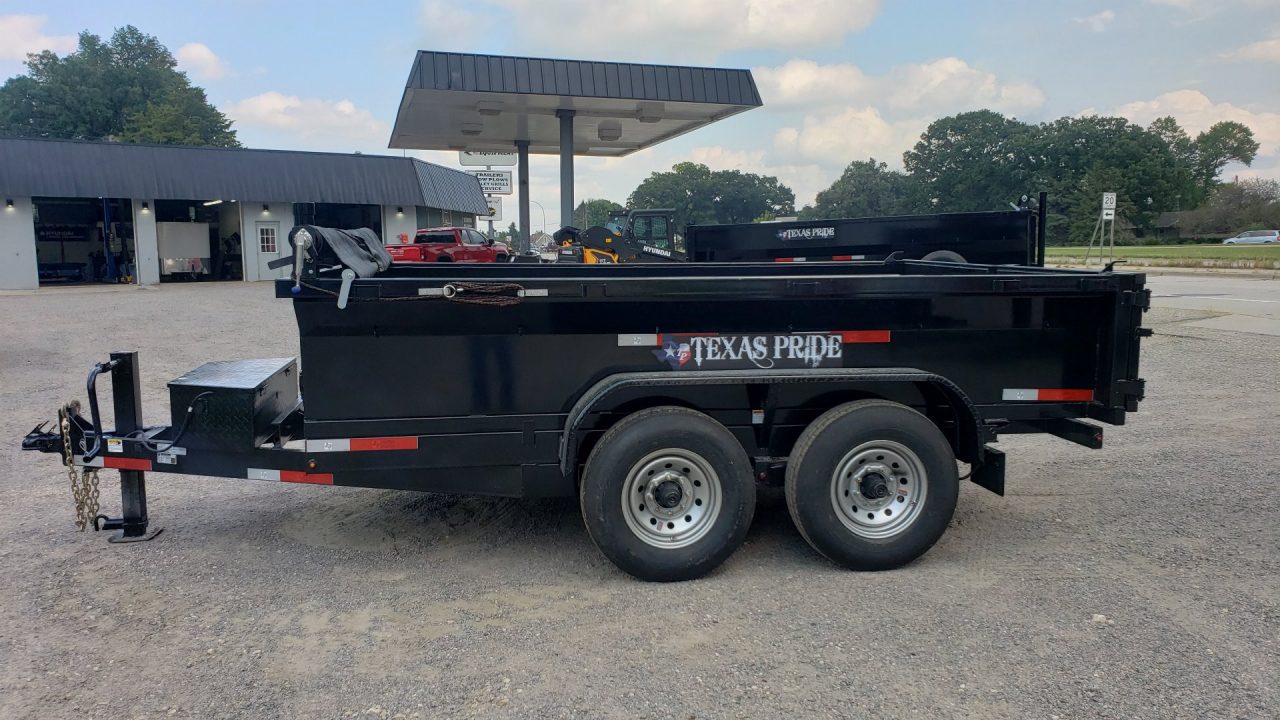 New 2026 Texas Pride 7x14 14k Dump Trailer