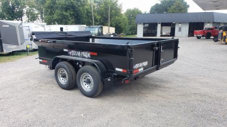 New 2026 Texas Pride 7x14 14k Dump Trailer