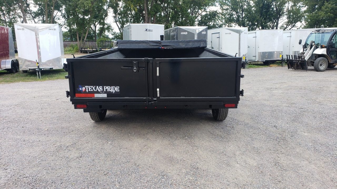 New 2026 Texas Pride Trailers 7x12 14k Dump Trailer