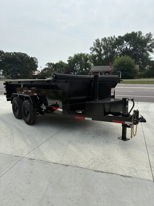 New 2026 Texas Pride Trailers 7x12 14k Dump Trailer