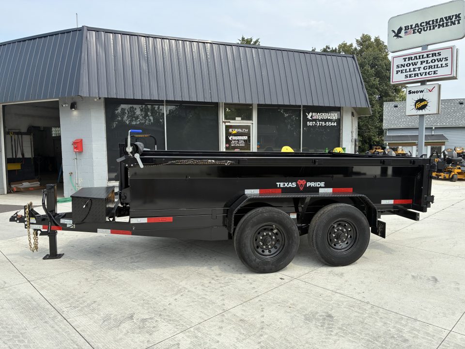 New 2026 Texas Pride Trailers 7x12 14k Dump Trailer