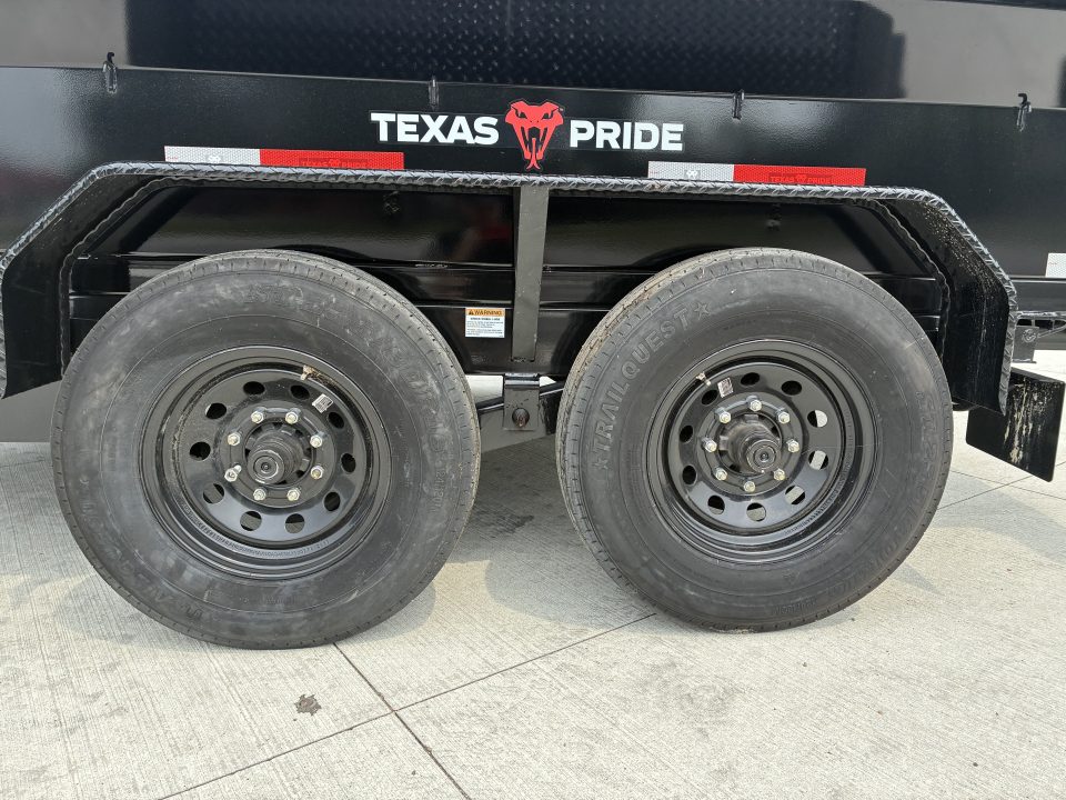 New 2026 Texas Pride Trailers 7x12 14k Dump Trailer