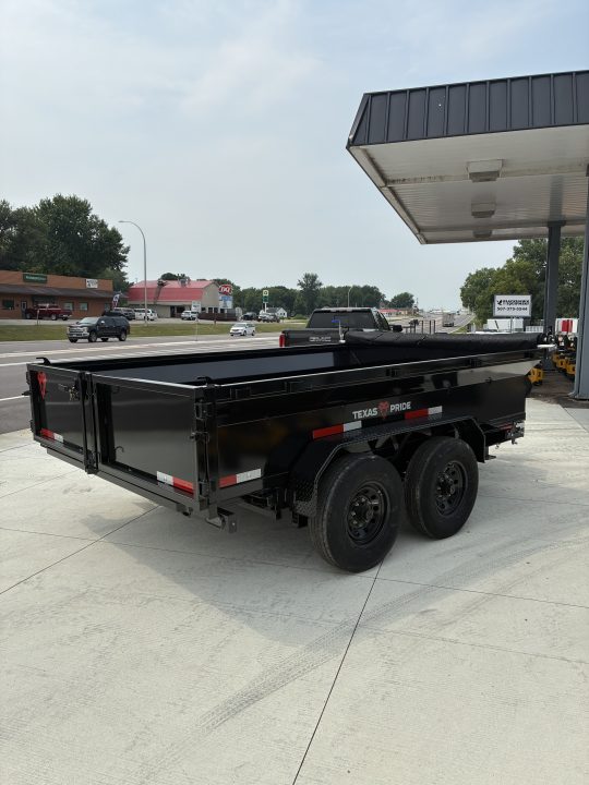 New 2026 Texas Pride Trailers 7x12 14k Dump Trailer