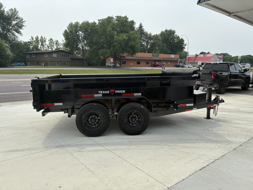 New 2026 Texas Pride Trailers 7x12 14k Dump Trailer