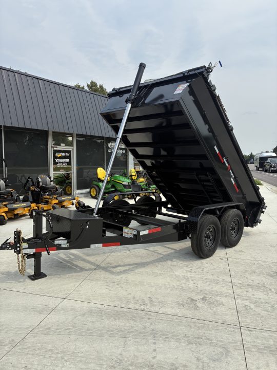 New 2026 Texas Pride Trailers 7x12 14k Dump Trailer