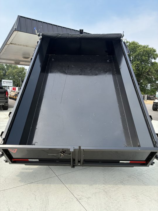 New 2026 Texas Pride Trailers 7x12 14k Dump Trailer