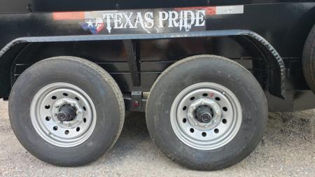 New 2026 Texas Pride Trailers 7x12 14k Dump Trailer