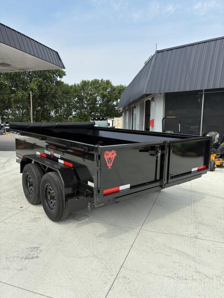New 2026 Texas Pride Trailers 7x12 14k Dump Trailer