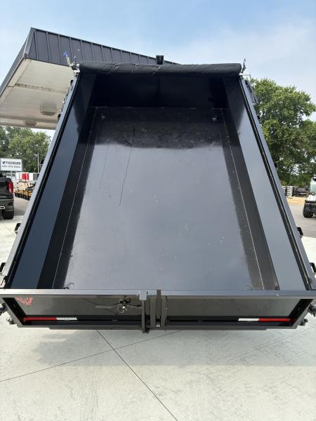 New 2026 Texas Pride Trailers 7x12 14k Dump Trailer
