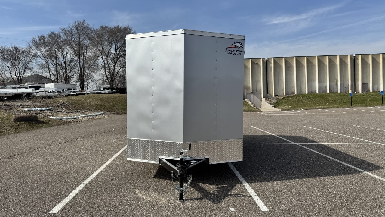 New American Hauler 7x16 Tandem Enclosed Cargo Trailer - Double Rear Doors