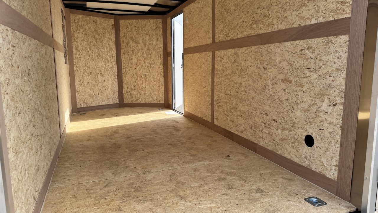 New American Hauler 7x16 Tandem Enclosed Cargo Trailer - Double Rear Doors