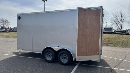 New American Hauler 7x16 Tandem Enclosed Cargo Trailer - Double Rear Doors