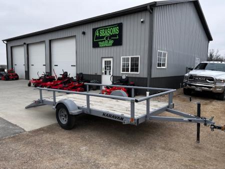 Used 2020 Karavan 6X12 FOLD DOWN SIDES Utility Trailer
