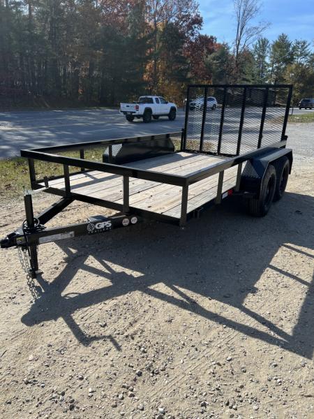 New 2026 GPS Trailers / GTT Series / 76  Wide x 12' Long / 7,000# Capacity / 48  Mesh Gate / 24  Mesh Sides