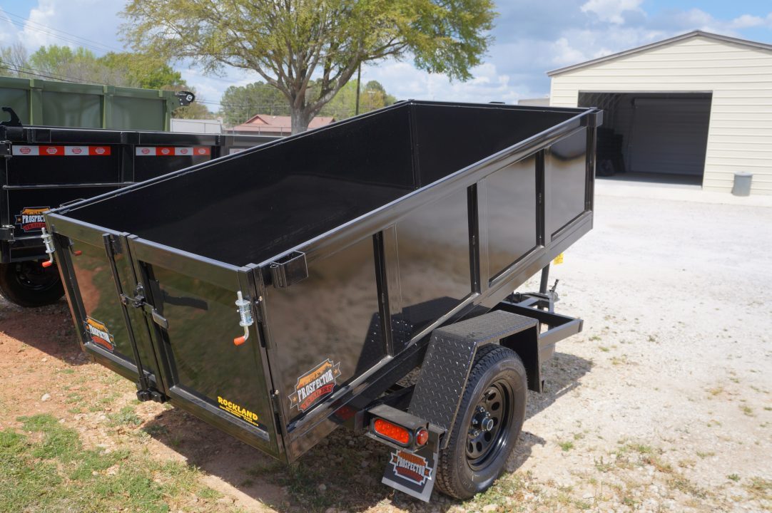 New 2026 Covered Wagon Trailers D-4X8X2X3 Dump Trailer