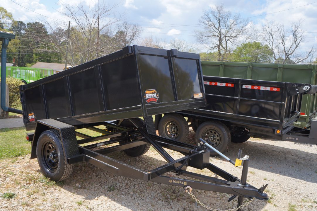 New 2026 Covered Wagon Trailers D-4X8X2X3 Dump Trailer