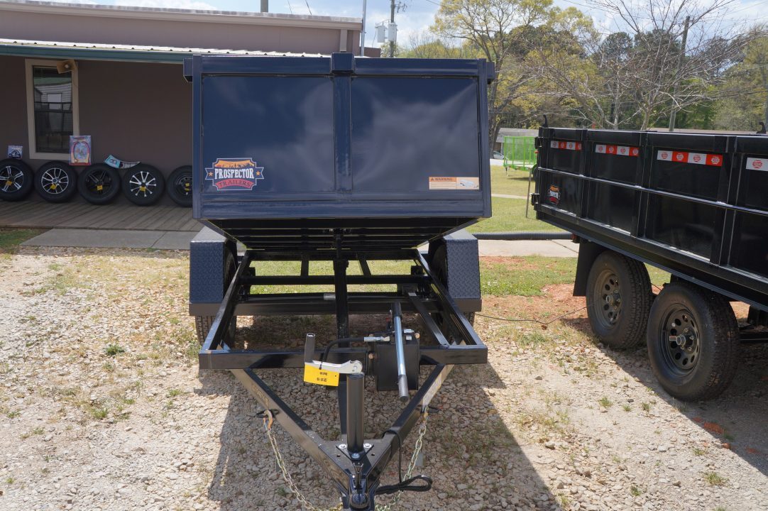 New 2026 Covered Wagon Trailers D-4X8X2X3 Dump Trailer