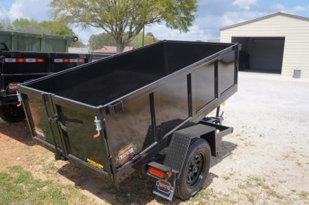 New 2026 Covered Wagon Trailers D-4X8X2X3 Dump Trailer