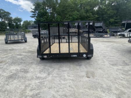 New 2026 GPS Trailers / GTT Series / 76" Wide x 12' Long / 7,000# Capacity / 48" Mesh Gate / 24" Mesh Sides