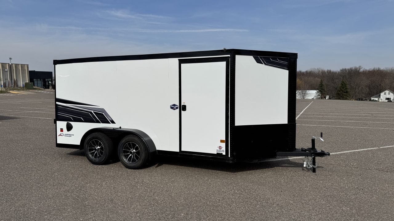 New American Hauler 7x14 Enclosed / Blackout Package - Ultimate Motorcycle Trailer!