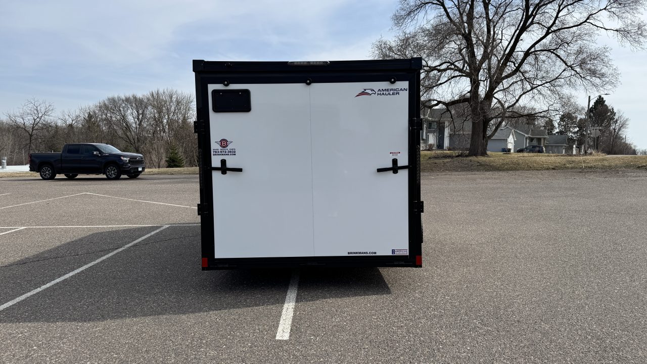 New American Hauler 7x14 Enclosed / Blackout Package - Ultimate Motorcycle Trailer!