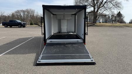 New American Hauler 7x14 Enclosed / Blackout Package - Ultimate Motorcycle Trailer!