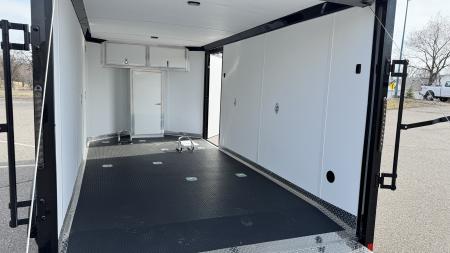 New American Hauler 7x14 Enclosed / Blackout Package - Ultimate Motorcycle Trailer!