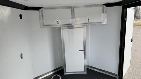 New American Hauler 7x14 Enclosed / Blackout Package - Ultimate Motorcycle Trailer!