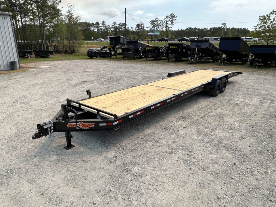 New 2026 Down 2 Earth 2-Car Hauler Car Hauler, 83x36 with #8K Axles , #11,940 Payload