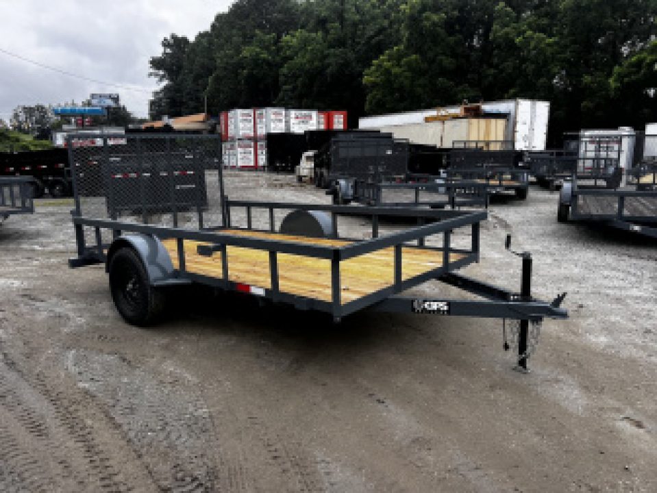 New 2026 GPS Trailers / GT Series / 76" x 12' / 3500# Axle / 48" Mesh Gate