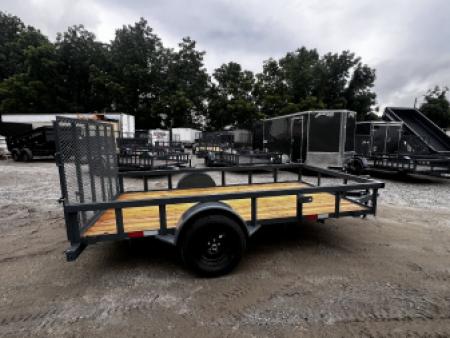 New 2026 GPS Trailers / GT Series / 76" x 12' / 3500# Axle / 48" Mesh Gate